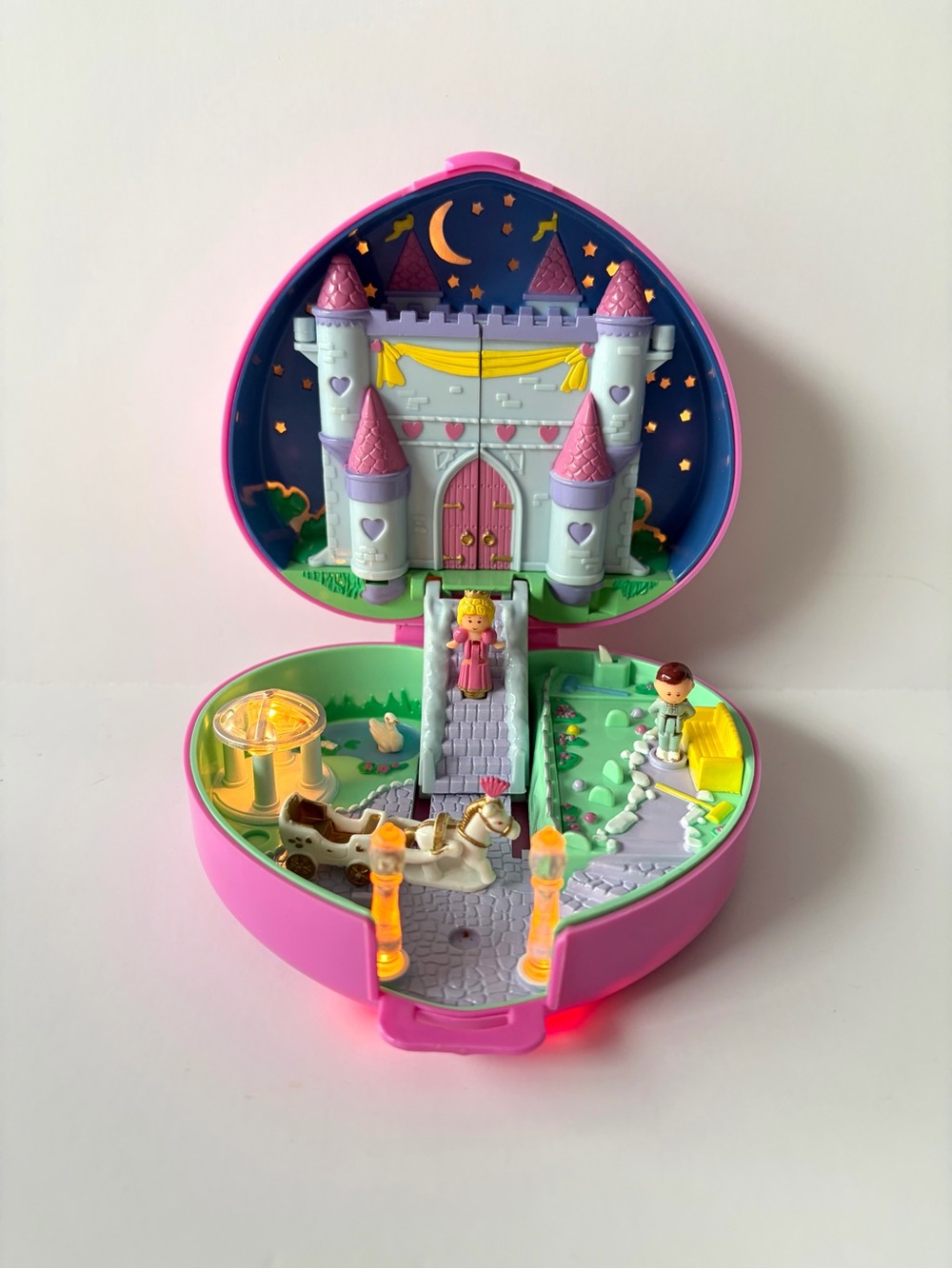 Vintage Polly Pocket Starlight Castle - complete